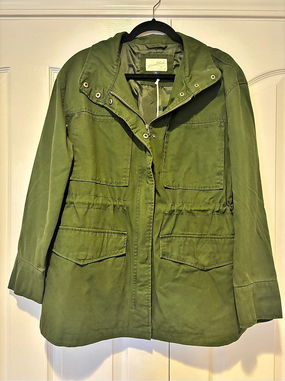 Universal Thread Utility Fashion Jacket Women's Utility Jacket Green XL